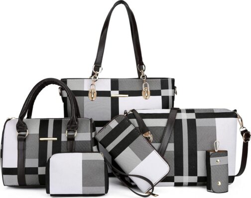 2E-youth Designer Purses and Handbags for Women Satchel Shoulder Bag Tote Top Handle Bag