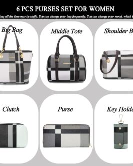 2E-youth Designer Purses and Handbags for Women Satchel Shoulder Bag Tote Top Handle Bag