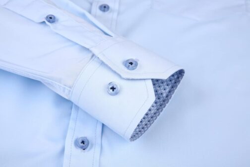 Alex Vando Mens Dress Shirts Wrinkle Free Regular Fit Stretch Rayon Button Down Shirt - Image 4