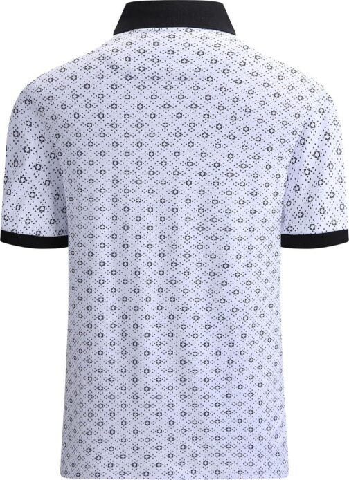 Alex Vando Mens Polo Shirts Short Sleeve Regular Fit Fashion Designed Shirt - Image 2