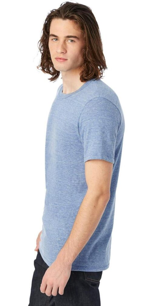 Alternative Men's Shirt, Super Soft Camo Triblend Eco Short Sleeve Crewneck - Image 3