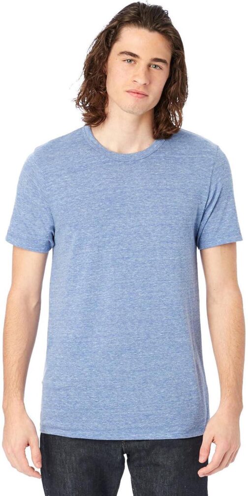 Alternative Men's Shirt, Super Soft Camo Triblend Eco Short Sleeve Crewneck - Image 2