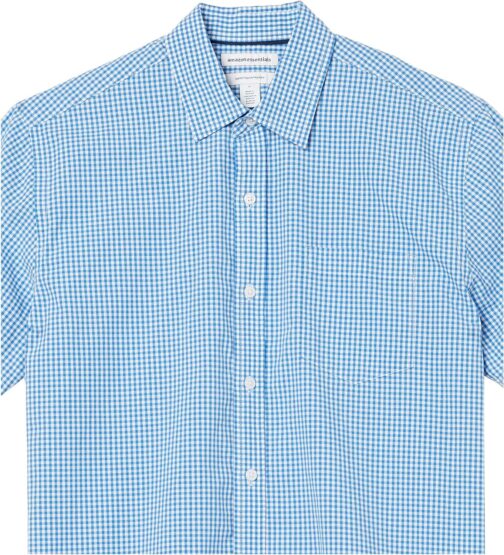 Amazon Essentials Men's Regular-Fit Short-Sleeve Poplin Shirt - Image 5