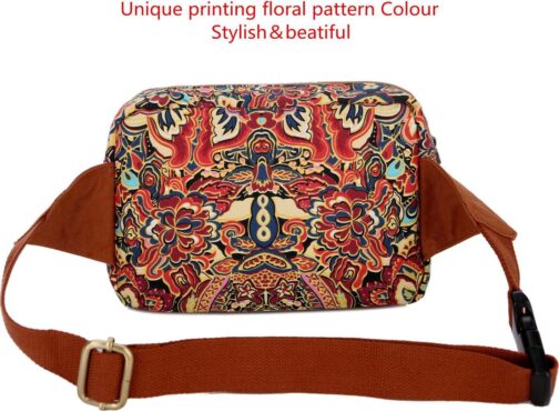 BAOSHA YB-02 Waist Bag Sports Fanny Pack Bum Bag for Women Multicoloured (Multicolour) - Image 2