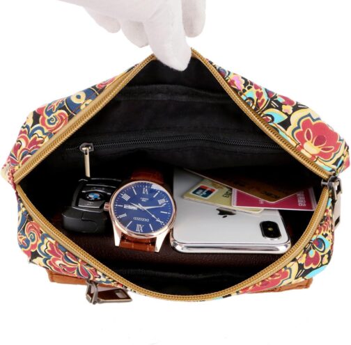 BAOSHA YB-02 Waist Bag Sports Fanny Pack Bum Bag for Women Multicoloured (Multicolour) - Image 7