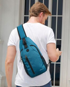 BOSTANTEN Sling Bag, Crossbody Backpack Shoulder Chest Bag for Men Women Travel Hiking Casual Daypack