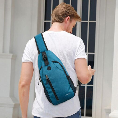 BOSTANTEN Sling Bag, Crossbody Backpack Shoulder Chest Bag for Men Women Travel Hiking Casual Daypack - Image 2