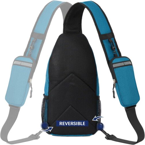 BOSTANTEN Sling Bag, Crossbody Backpack Shoulder Chest Bag for Men Women Travel Hiking Casual Daypack - Image 7