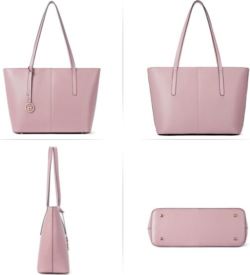 BOSTANTEN Women Handbag Genuine Leather Tote Shoulder Purses - Image 3