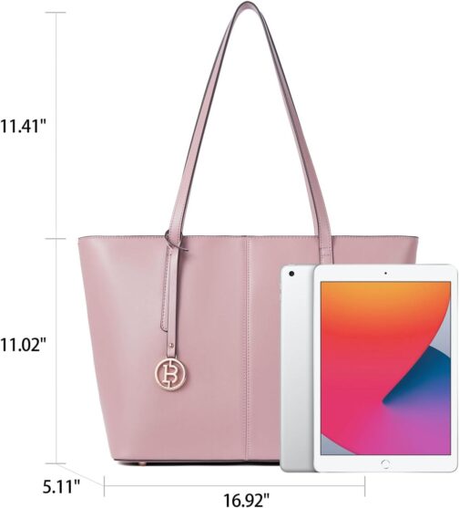 BOSTANTEN Women Handbag Genuine Leather Tote Shoulder Purses - Image 5