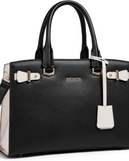 BOSTANTEN Women Leather Handbag Designer Satchel Purses Top Handle Shoulder Totes Crossbody Bag