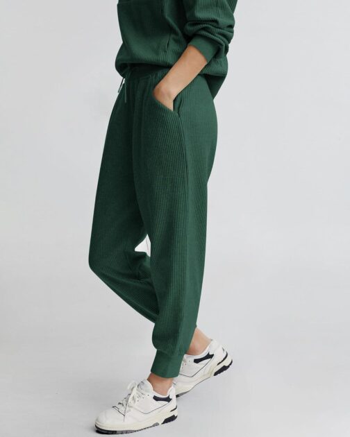 BTFBM Women's 2 Piece Tracksuit Fall Outfits 2024 Long Sleeve Half Zip Sweatshirt Sweatpants Lounge Set Sweatsuits - Image 7