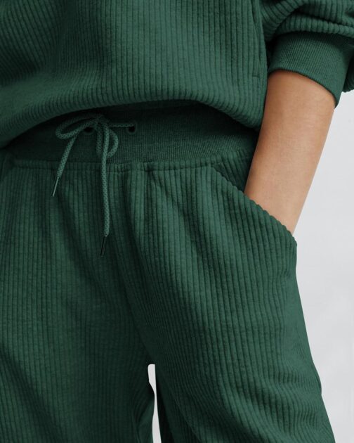 BTFBM Women's 2 Piece Tracksuit Fall Outfits 2024 Long Sleeve Half Zip Sweatshirt Sweatpants Lounge Set Sweatsuits - Image 5