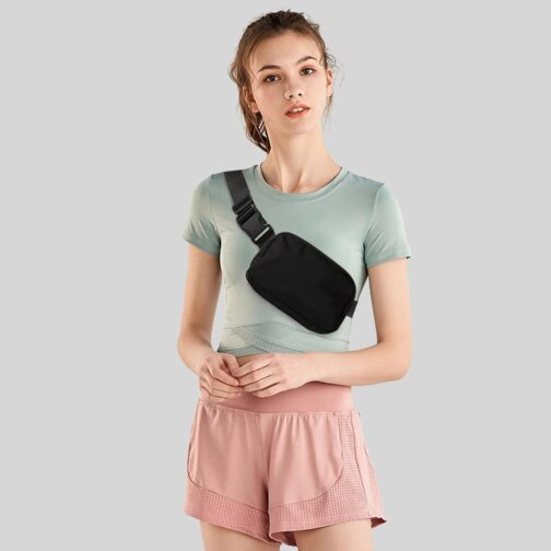 Belt Bag for Women Fanny Pack Dupes, Bomvabe Fashion Crossbody Lulu Waist Pack Lemen Bag with Adjustable Strap, Everywhere Belt Bag for Travel Outdoors Running Hiking - Image 6