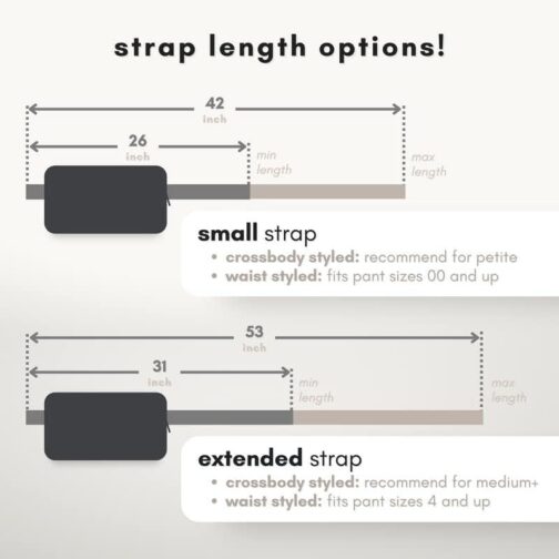 Boutique Belt Bag | Crossbody Fanny Pack for Women Fashionable Cute Mini Everywhere Bum Hip Waist Small Fashion Travel Chest Gold Accessories Adjustable Extended Strap Cream - Image 6