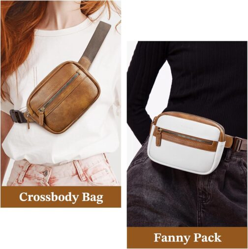 CHOLISS Belt Bag for Women and Men, Crossbody Fanny Packs, Fashion Waist Packs - Image 4