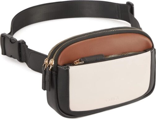 CLUCI Belt Bag for Women, Mini Everywhere Crossbody Waist Bag Adjustable Strap, Vegan Leather Women's Fanny Pack - Image 8