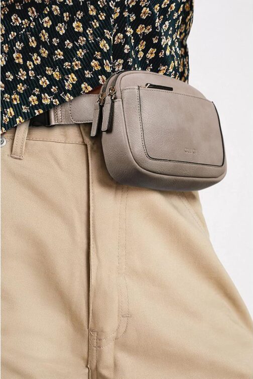 CLUCI Belt Bag for Women, Mini Everywhere Crossbody Waist Bag Adjustable Strap, Vegan Leather Women's Fanny Pack - Image 7