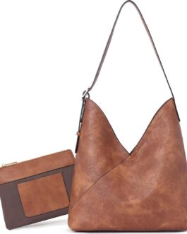 CLUCI Purses for Women Tote Handbags Vegan Leather Hobo Bags Fashion Large Ladies Shoulder Bag