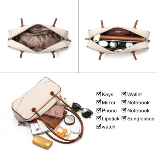 CLUCI Shoulder Bag,Purses for Women Dumpling Small Hobo Bags Vegan Leather Ladies Clutch with Adjustable Strap - Image 3