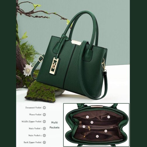 COCIFER Purses and Handbags for Women Shoulder Tote Bags Top Handle Satchel - Image 4