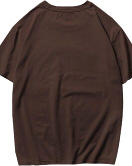COZYEASE Men’s Slogan Letter Graphic Print Tee Tops Casual Round Neck Short Sleeve Summer T Shirts