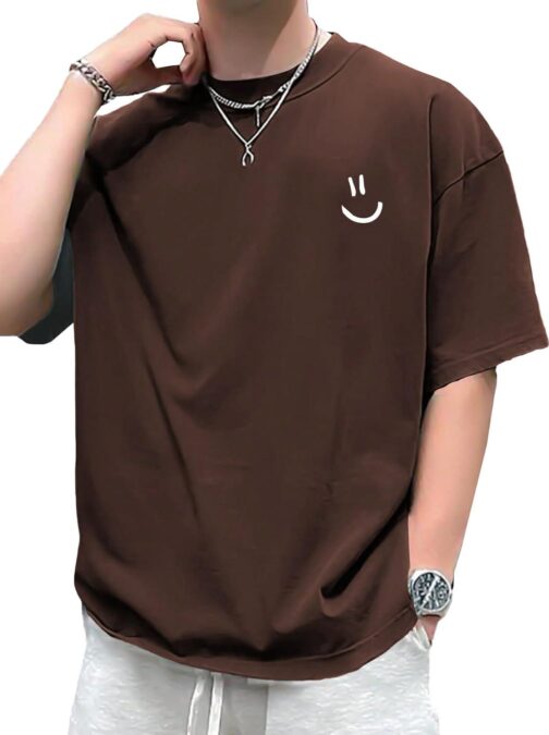 COZYEASE Men's Slogan Letter Graphic Print Tee Tops Casual Round Neck Short Sleeve Summer T Shirts