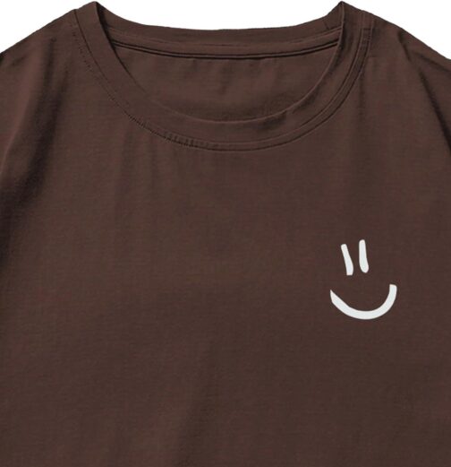 COZYEASE Men's Slogan Letter Graphic Print Tee Tops Casual Round Neck Short Sleeve Summer T Shirts - Image 3