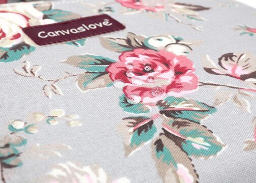 Canvaslove Rose Pattern Water Resistant Laptop Shoulder Messenger Bag for MacBook Pro 16 inch,15.6 inch and 15 inch-16 inch Laptop - Image 6