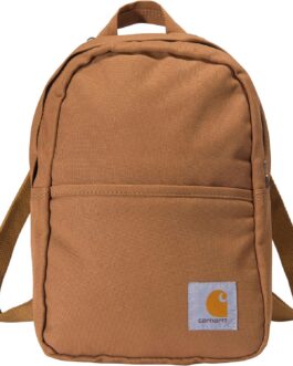 Carhartt Mini Backpack, Everyday Essentials Daypack for Men and Women, Brown, One Size