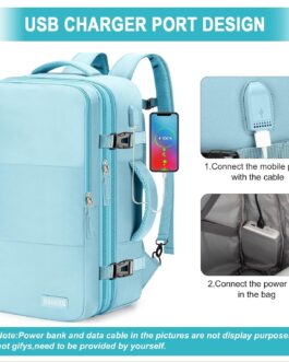 Carry On Backpack, 42L Flight Approved Travel Backpack for Men Women,Airline Approved Gym Backpack Waterproof Business Laptop Daypack Laptop Backpack,Casual Daypack for Business Weekend Hiking