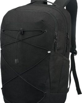 Casual Daypacks Backpack for Men and Women, Hiking Backpack, Travel Backpack, Black Backpack for Sports, College Backpack, Water Resistant