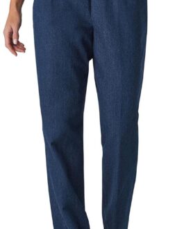 Chic Classic Collection Womens Cotton Pull-On Pant With Elastic Waist