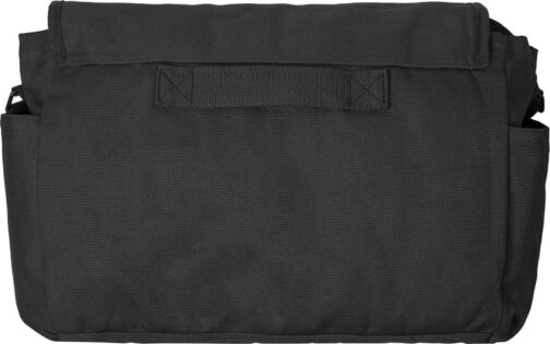 Classic Vintage Messenger Bag - Heavyweight Cotton Canvas Shoulder Bag - Image 3