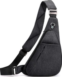 Crossbody Bag Anti-Theft Lightweight Casual Shoulder Backpack Sling Chest Bag Belt Rucksack for Travel Bicycle Sport