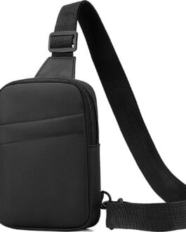Crossbody Bag for Women Men Small Sling Shoulder Bag Lightweight Waterproof Purses Chest Bag for Travel