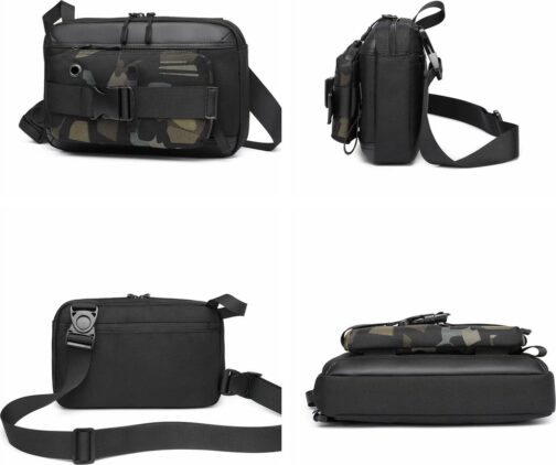 Crossbody Bags Sling Bag Chest Shoulder for Men Women Travel Hiking Daypacks Bicycle bag Motorcycle bag Outdoors - Image 3
