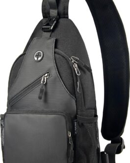 Crossbody Bags Sling Backpack Multipurpose Cross body Shoulder Bag for Men and Women Chest Bag Travel Hiking Daypack