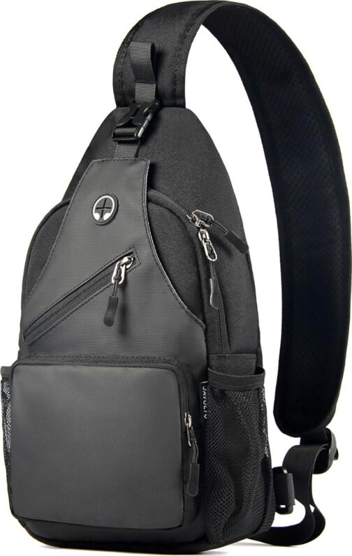 Crossbody Bags Sling Backpack Multipurpose Cross body Shoulder Bag for Men and Women Chest Bag Travel Hiking Daypack