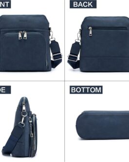 Crossbody Purse for Women,Lightweight Medium Crossbody Bag Soft Leather Women’s Shoulder Handbags with Tassel