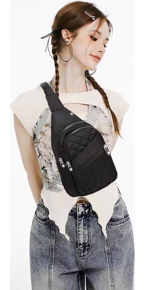 Crossbody Small Sling Backpack Sling Bag for Women Men, Chest Bag Daypack Crossbody for Travel Sport Running Hiking - Image 2