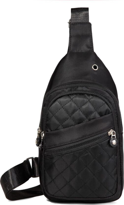 Crossbody Small Sling Backpack Sling Bag for Women Men, Chest Bag Daypack Crossbody for Travel Sport Running Hiking - Image 3