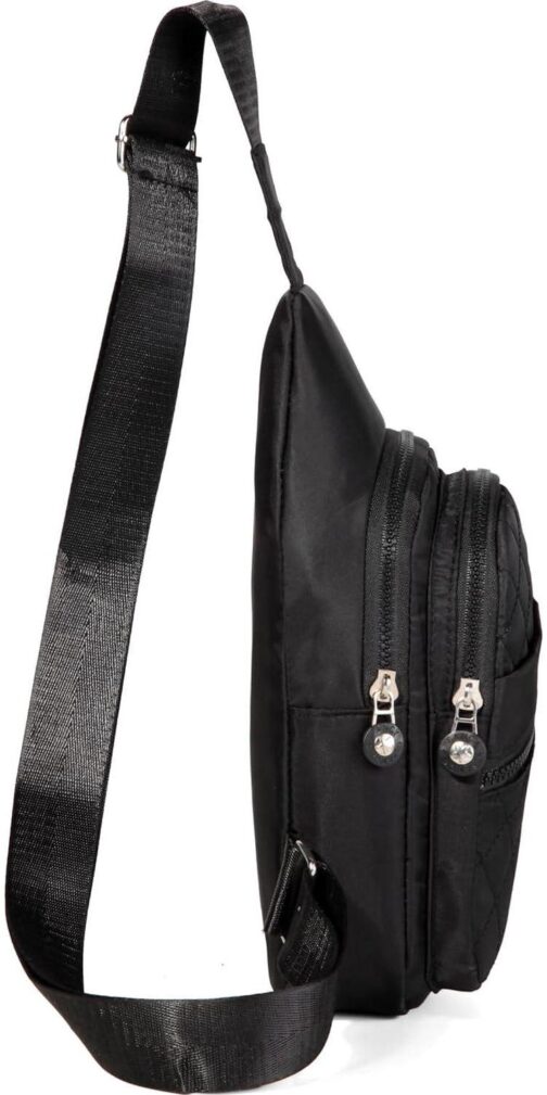 Crossbody Small Sling Backpack Sling Bag for Women Men, Chest Bag Daypack Crossbody for Travel Sport Running Hiking - Image 4