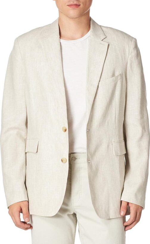 Cubavera Men's Collection Delave 100% Linen Sport Coat (Size Small-Xx-Large)