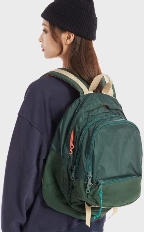 DORIS&JACKY UNISEX Campus Backpack Large Capacity Travel Casual Daypack For Women Men - Image 2