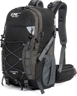 Diamond Candy Waterproof Hiking Backpack for Men and Women, Lightweight Day Pack for Travel Camping