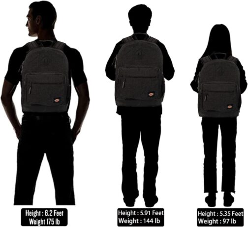 Dickies Signature Backpack for School Classic Logo Water Resistant Casual Daypack for Travel Fits 15.6 Inch Notebook - Image 4