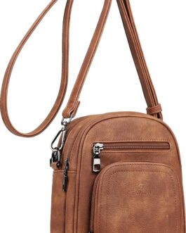 FADEON Mini Crossbody Bags Purses for Women Small Cross Body Purse, Designer Crossbody Purse Shoulder Bag Card Slot