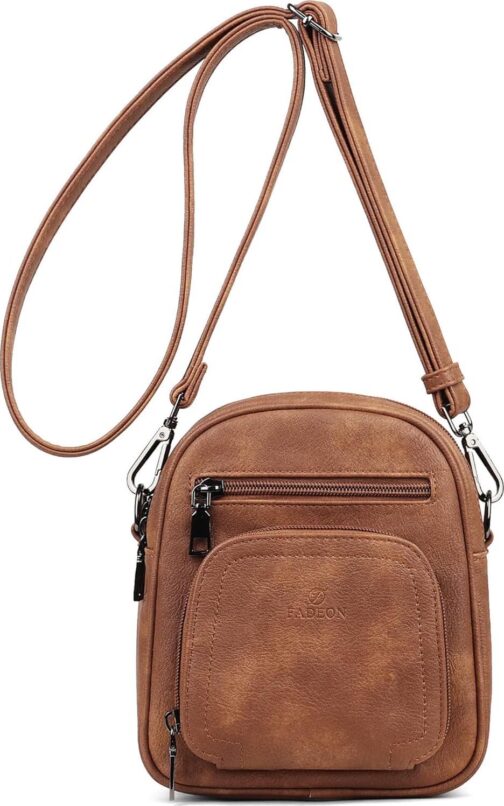 FADEON Mini Crossbody Bags Purses for Women Small Cross Body Purse, Designer Crossbody Purse Shoulder Bag Card Slot - Image 7