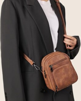 FADEON Mini Crossbody Bags Purses for Women Small Cross Body Purse, Designer Crossbody Purse Shoulder Bag Card Slot